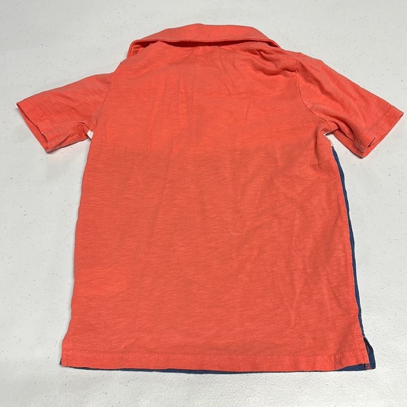 Boys Carter’s red, white, & blue polo shirt size 6 - Picture 2 of 3